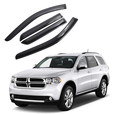 Fits 11-23 Dodge Durango Slim Style Window Visors Rain Sun Guard Vent - 4PCS Set Foto 1 de 4