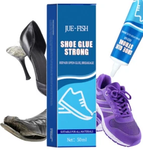 50ML Strong Shoe Glue Sole Repair Adhesive Waterproof for Sneaker Leather Shoes - Picture 1 of 16