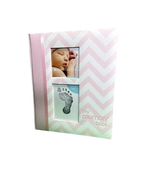 Pearhead Chevron Babybook - Rosa Foto 1 de 3