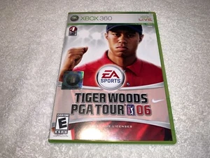 Tiger Woods PGA Tour 06 (Microsoft Xbox 360, 2006) Game Complete Vr Nice! - Imagen 1 de 3