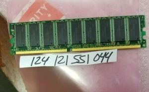1GB DDR DDR1 333 PC2700E 2700 184PIN ECC UDIMM NON-REG 64X8 LOW DENSITY - Picture 1 of 1