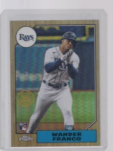 WANDER FRANCO 1987 SILVER PACK ROOKIE 2022 TOPPS BASEBALL - Picture 1 of 2