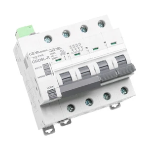 GEYA Auto Recloser Circuit Breaker 4P AC230V DC12-48V Self-Reclosing MCB Device - Picture 1 of 15