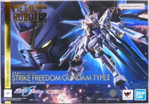 Bandai METAL ROBOT SPIRITS SIDE MS Strike Freedom Gundam Type II from Japan New - Picture 1 of 2