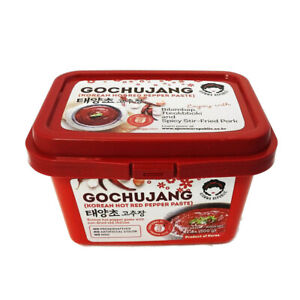 Korean Hot Red Pepper Paste Gochujang 500g Tub by Ajumma Repubic