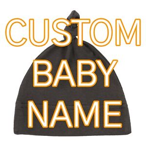 Personalized Baby Hat | Personalized Newborn Hat | Custom Baby Boy and Girl Hats