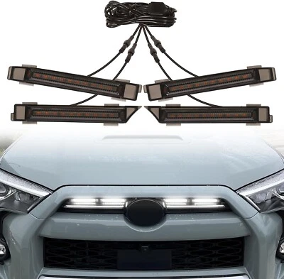 Светодиодные решетчатые фары аксессуары для Toyota 4Runner Raptor Light 4Runner 2020-2023 годов выпуска - Изображение 1 из 4