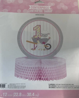 Farmhouse Birthday Girl Centerpiece Honeycomb - Image 1 of 2