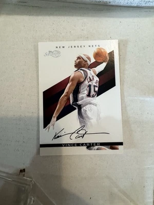 2008-09 Topps Signature - Vince Carter #TS-VC Red Foil Facsim Signature 162 /869 - Image 1 of 2