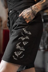 Vintage Fledermaus Sweat Shorts [Unisex] - Bild 1 von 12