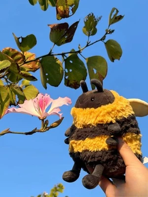Juguete de peluche Bumblebee - peluche suave regalo de cumpleaños para niños Foto 1 de 2