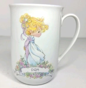 Taza de café Precious Moments 1989 vintage de Enesco nombre personalizado Brenda - Imagen 1 de 7