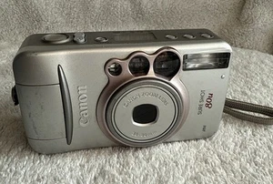 Canon Sure Shot 80u Date 35mm Point & Shoot Film Camera 38-80mm Zoom Lens - Picture 1 of 8