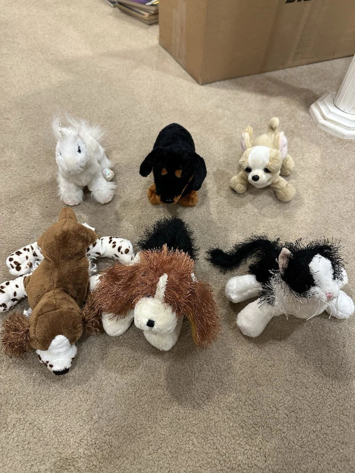 Webkinz Ganz Plush Random Lot NO CODES - Image 1 of 4
