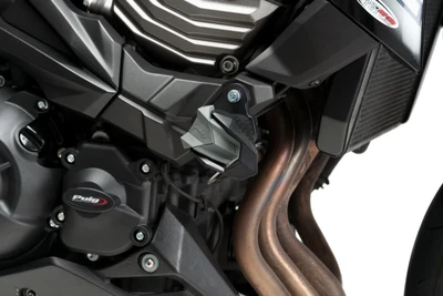 Puig R19 Rahmen Gleiter Crash Stopfen Protektoren Schwarz Kawasaki Z 800 2013- - Image 1 of 4