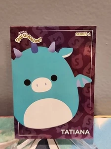 Panini Squishmallows Tatiana Purple Parallel Foil Numbered 39/99 - Picture 1 of 3