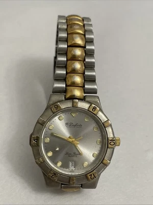 Reloj de buceo vintage muy raro para hombre Dufonte Lucien Piccard batería nueva Foto 1 de 4