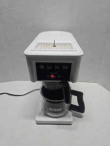 Vtg BUNN Speed Brew 10 Cup Coffee Maker GR10-W Brewer White (Missing Top Door) - Picture 1 of 11