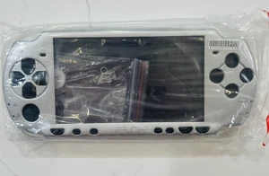 Neu Silber Voll Gehäuse Schale Ersatz Abdeckplatte Case für Sony PSP Konsole - Bild 1 von 2