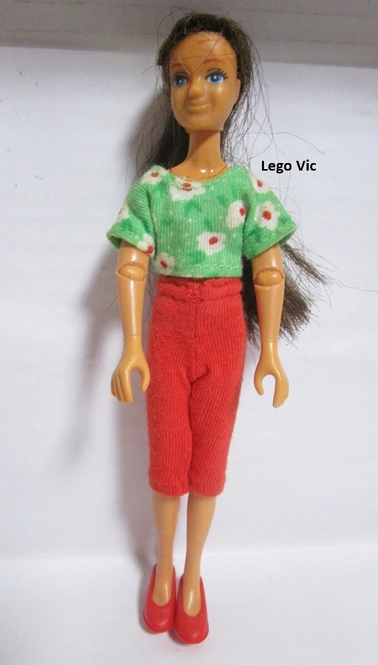Lego Scala Figure Woman Femme du 3205 Picnic -B26 - Photo 1/1