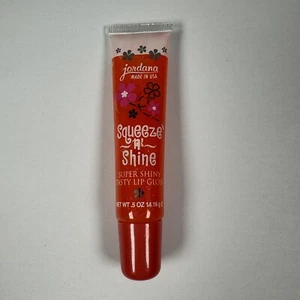 Jordana Squeeze N Shine Super Shiny Tasty Lip Gloss 03 Be Coralful - Picture 1 of 3