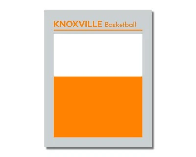 Imagen foto muestra color KNOXVILLE BASKETBALL - 8x10 11x14 o 16x20 (a) Foto 1 de 4