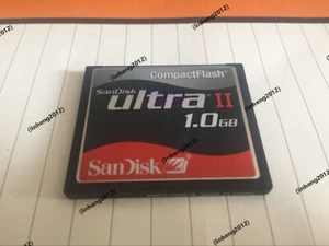 sandisk COMPACTFLASH Ultra II 1GB CF Memory CARD compact flash card - Picture 1 of 3