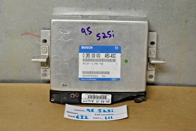 1090918 BMW 525i 530i 1994-1995 ABS sistema de frenagem módulo 6i2 111 - Imagem 1 de 3