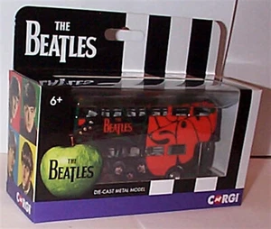 CORGI 82345 1/64 THE BEATLES LONDON BUS, RUBBER SOUL New in Box - Picture 1 of 2