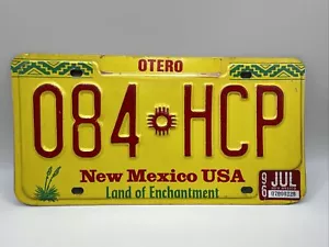 Vintage 1996 New Mexico Auto License Plate Otero County Wall Decor Collector - Picture 1 of 5