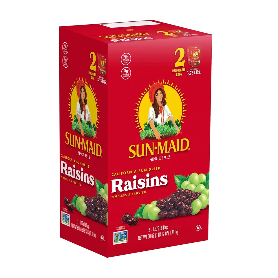 Sun-Maid California Sun-Dried Raisins (30 oz., 2 ct.) - Image 1 of 3
