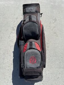 Callaway Golf Cart Bag SPXNN 14 Slot large expandable/cooler pockets, red/black
