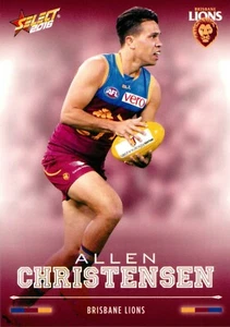 2016 BRISBANE LIONS AFL Card ALLEN CHRISTENSEN - Picture 1 of 3