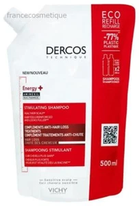 Vichy Dercos Energy+ Stimulating Shampoo Refill 500ml - Picture 1 of 1