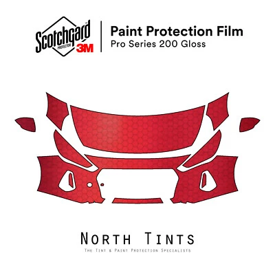 3M PRO PreCut Paint Protection Film Clear Bra for Hyundai Elantra GT 2018-2020 - Image 1 of 4