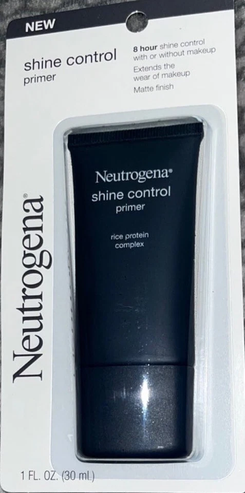 Neutrogena Shine Control Mattifying Primer, Rice Protein, 1 fl. oz NEW Sealed - Image 1 of 1
