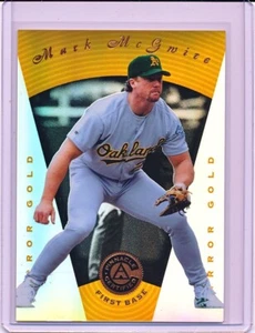 MARK MCGWIRE 1997 PINNACLE CERTIFIED #49 MIRROR GOLD REFRACTOR PARALLEL SP (A'S) - Picture 1 of 5