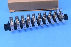Kulka 10 Position Terminal Bock w/ Quick Connect Spade Connection - Picture 1 of 6