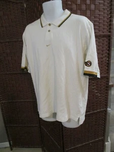 Vintage 90s Nike Team Ottawa Senators polo shirt Center Swoosh Medium - Picture 1 of 7