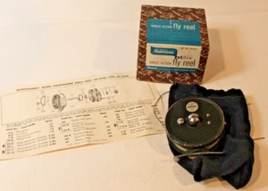 Vintage Montgomery Wards Hawthorne 60-6430 Süßwasserfliege Angelrolle Box Tasche - Bild 1 von 12
