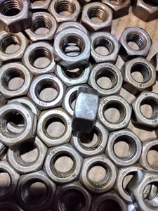 (10) Tuercas hexagonales M12-1.5 clase 8.8 acero al carbono M12x1.5 - Imagen 1 de 2