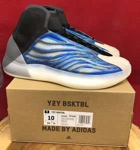 ADIDAS YEEZY QNTM BSKTBL FROZEN BLUE QUANTUM BASKETBALL 100% AUTHENTIC SZ 10 - Picture 1 of 10