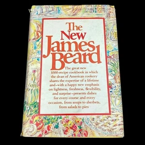 Vintage 1981 The New James Beard Cookbook 1000 Recipes HC DJ First Edition Illus - Picture 1 of 12