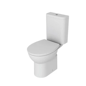 New Lyric Close Coupled WC & Soft Close Seat Bog In a Box Reliable Toilet - Picture 1 of 2