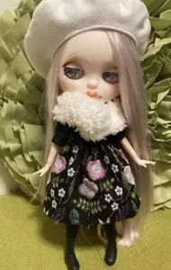 Outfit Neo Blythe Icy bambola no bambola set vestito cappuccio collo calze set di 4 - Foto 1 di 13
