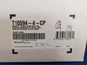 Kohler T10594-4-CP Bancroft Valvola Doccia Termica Impilata Trim in Cromo Lucido - Foto 1 di 8