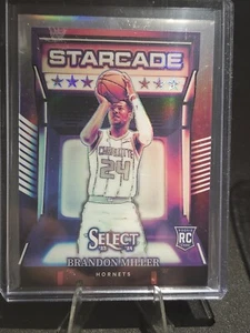 2023-24 Panini Select - Brandon Miller STARCADE CASE HIT SSP Rookie RC - Imagen 1 de 2