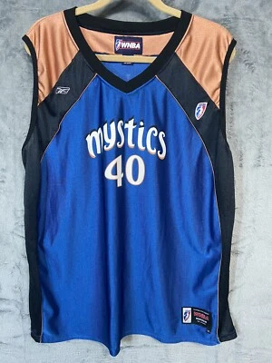 Vintage Vicky Bullett Autographed WNBA Hall Of Fame #40 Mystics Signed Jersey - Image 1 of 4