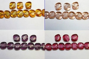 12x10 & 15x13 -Irregular Square*Lamp Work*Glass Beads*FCL* Series-36-72-144 Bead - Picture 1 of 16