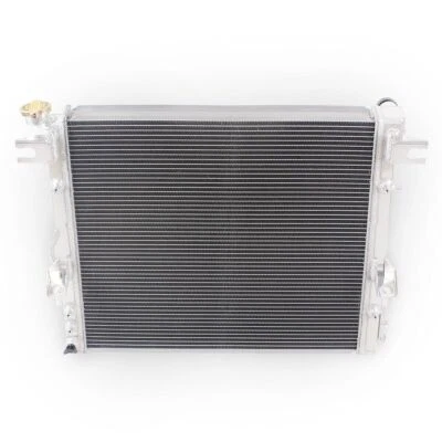 2-Row Aluminum Radiator For 2008 2009 2010 2011 Jeep Wrangler Sahara Sport 3.8L Foto 1 de 4